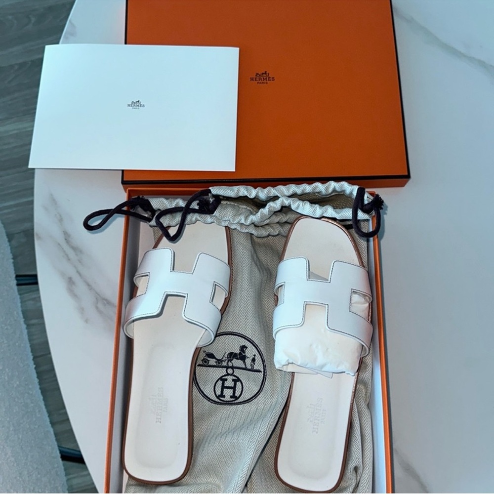 Hermes Oran Sandals, Authentic